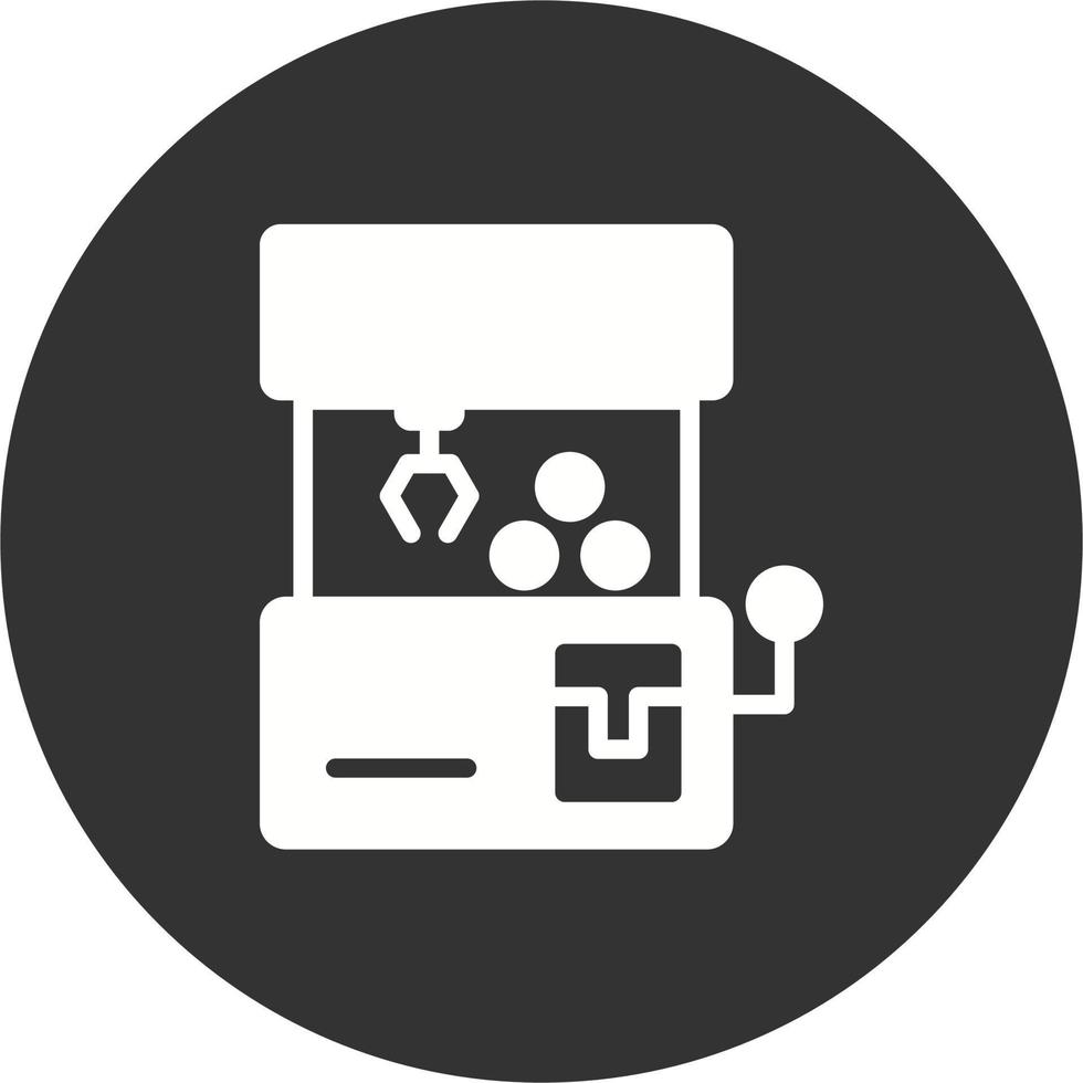 Claw Machine Vector Icon