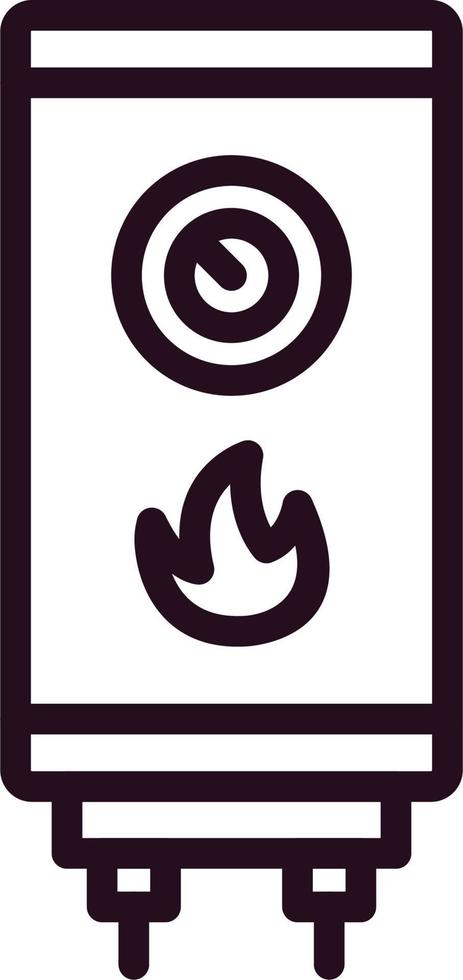 Water Heater Vector Icon