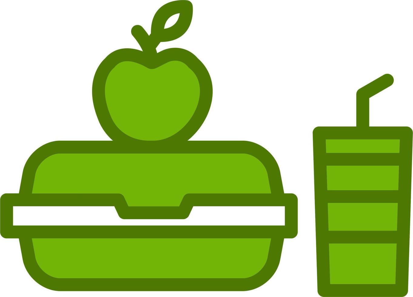 Lunch Box Vector Icon