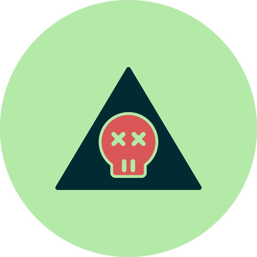 Poisonous Sign Vector Icon