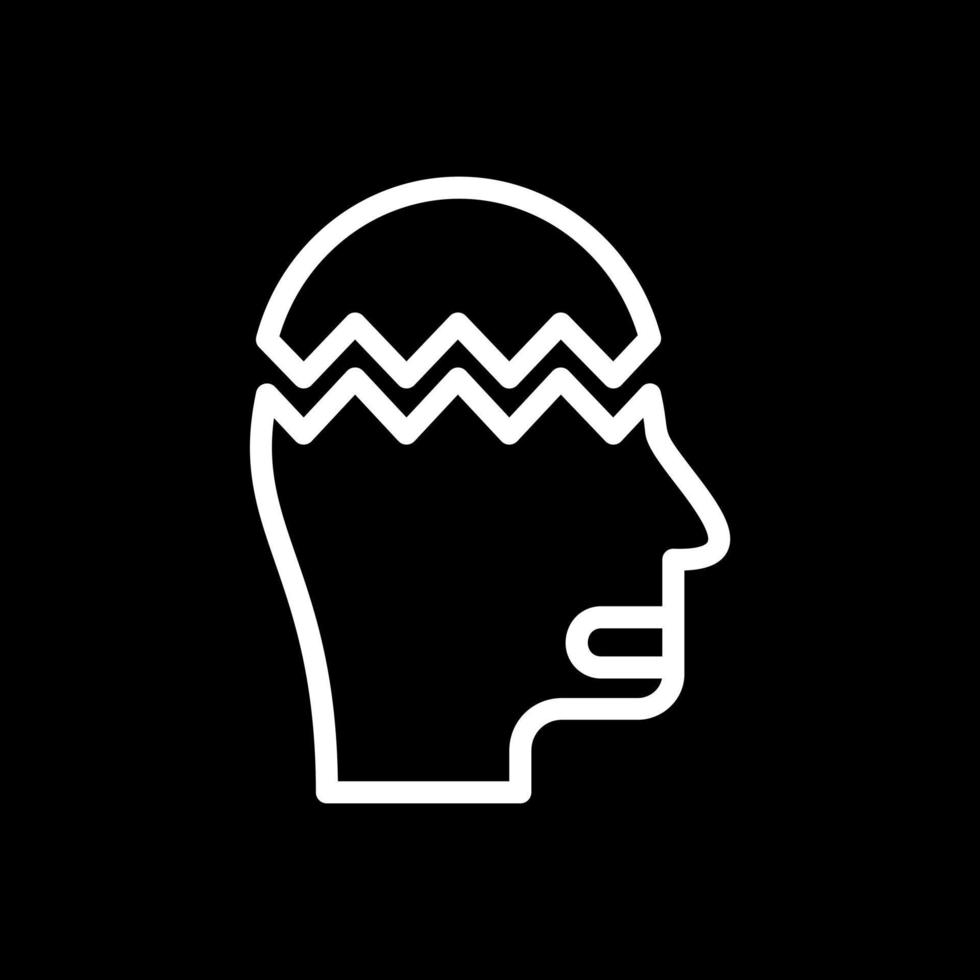 Mental Breakdown Vector Icon Design