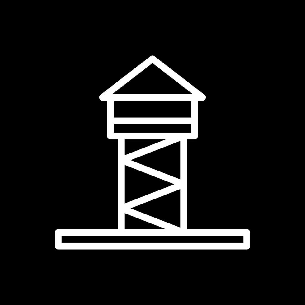 diseño de icono de vector de torre