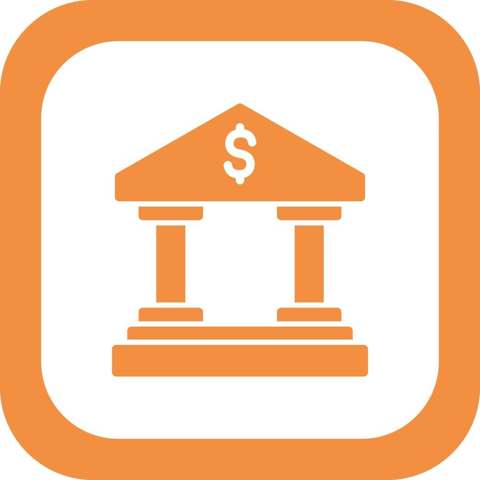 icono de vector de banco