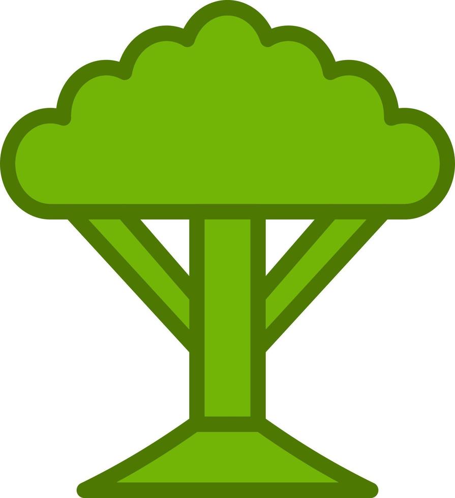 socotra árbol vector icono