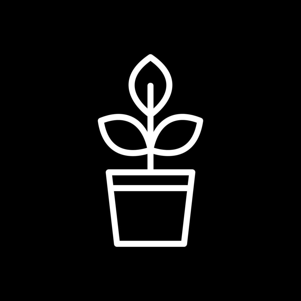 diseño de icono de vector de plantas