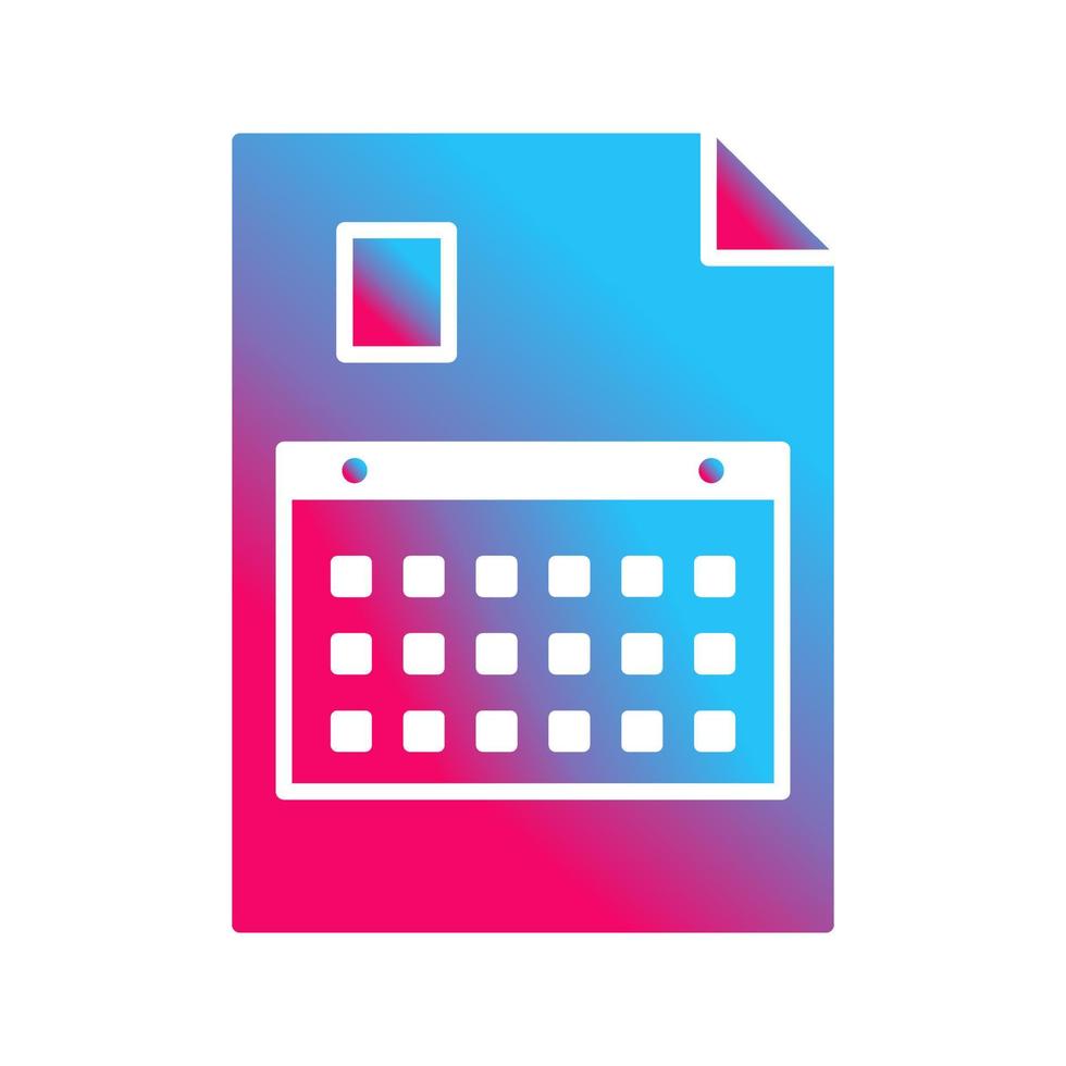 Unique Content Planning Vector Icon