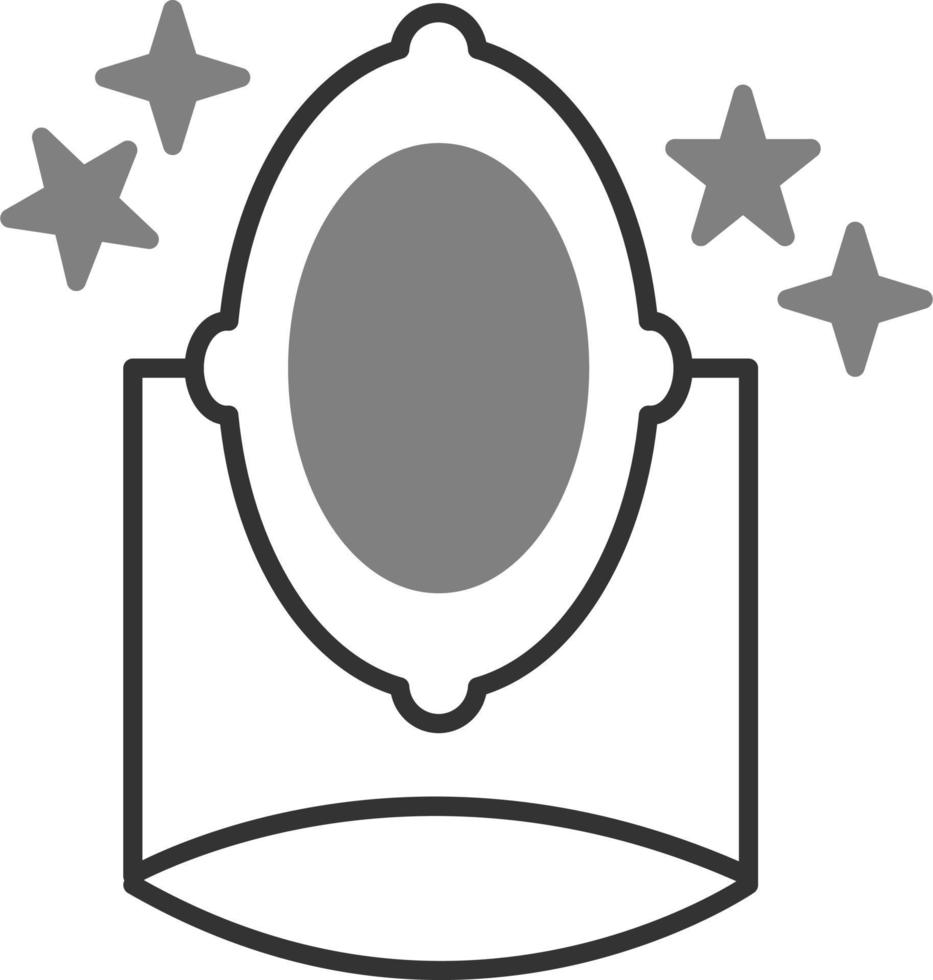 Magic mirror Vector Icon