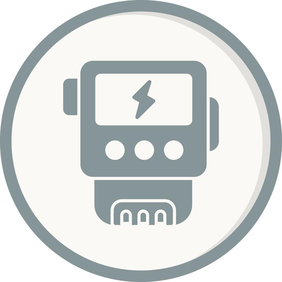 Electric meter Vector Icon