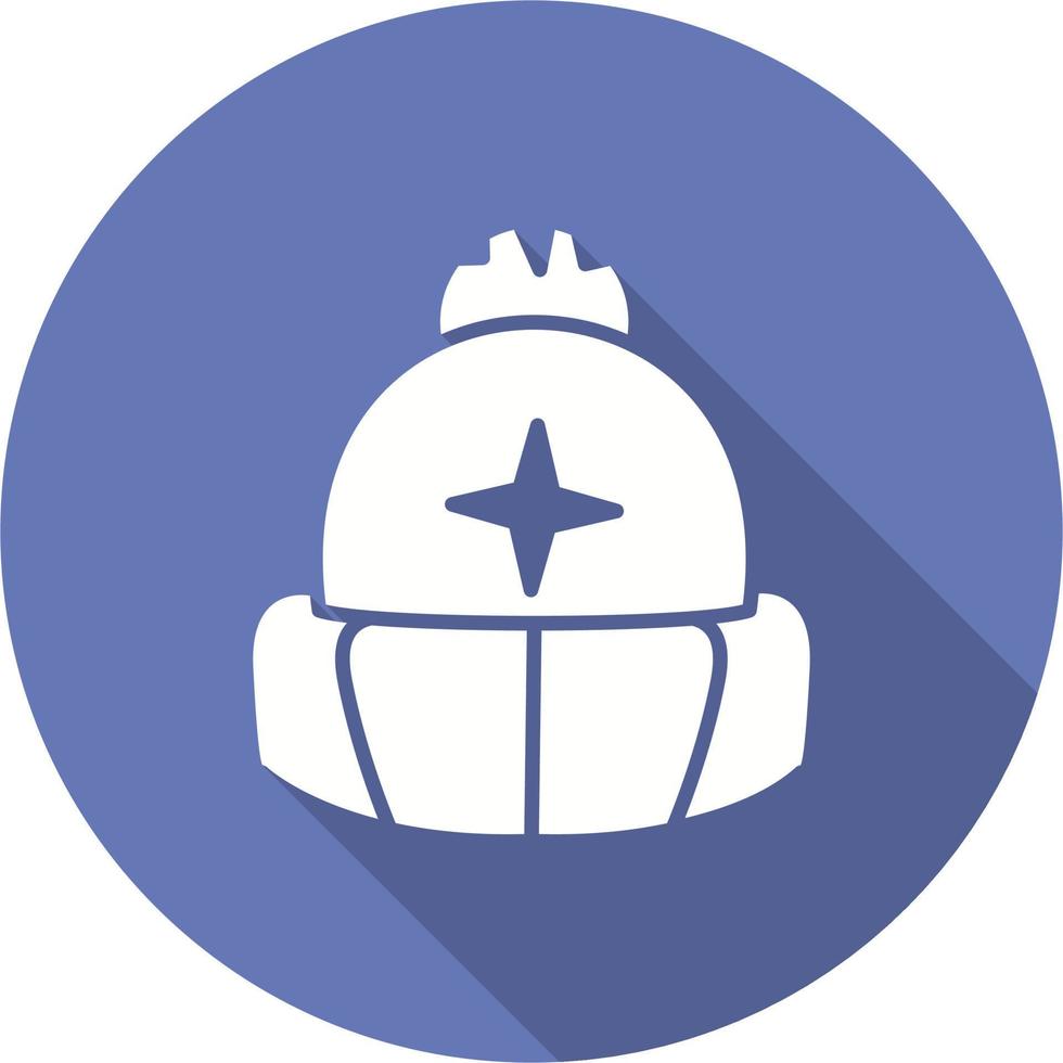 Knitted hat Vector Icon