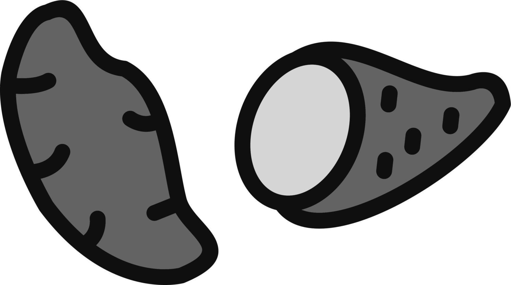 Sweet Potato Vector Icon