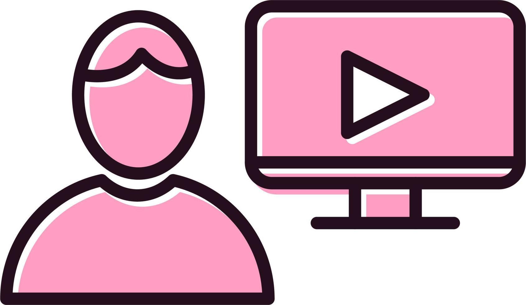 Blogger Vector Icon