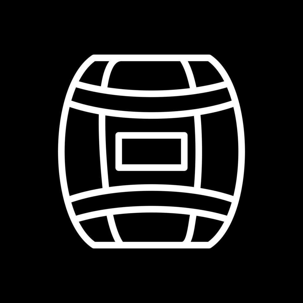 Barrel Vector Icon Design