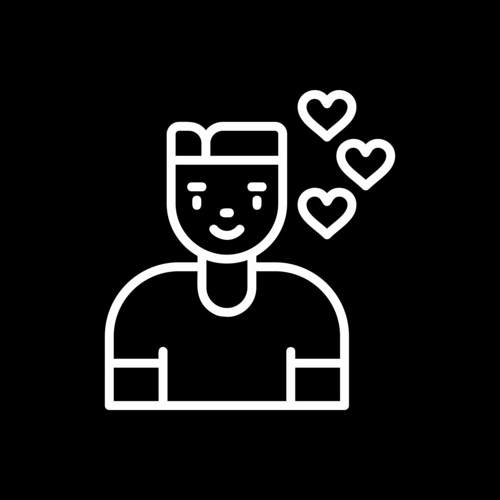 diseño de icono de vector de novio