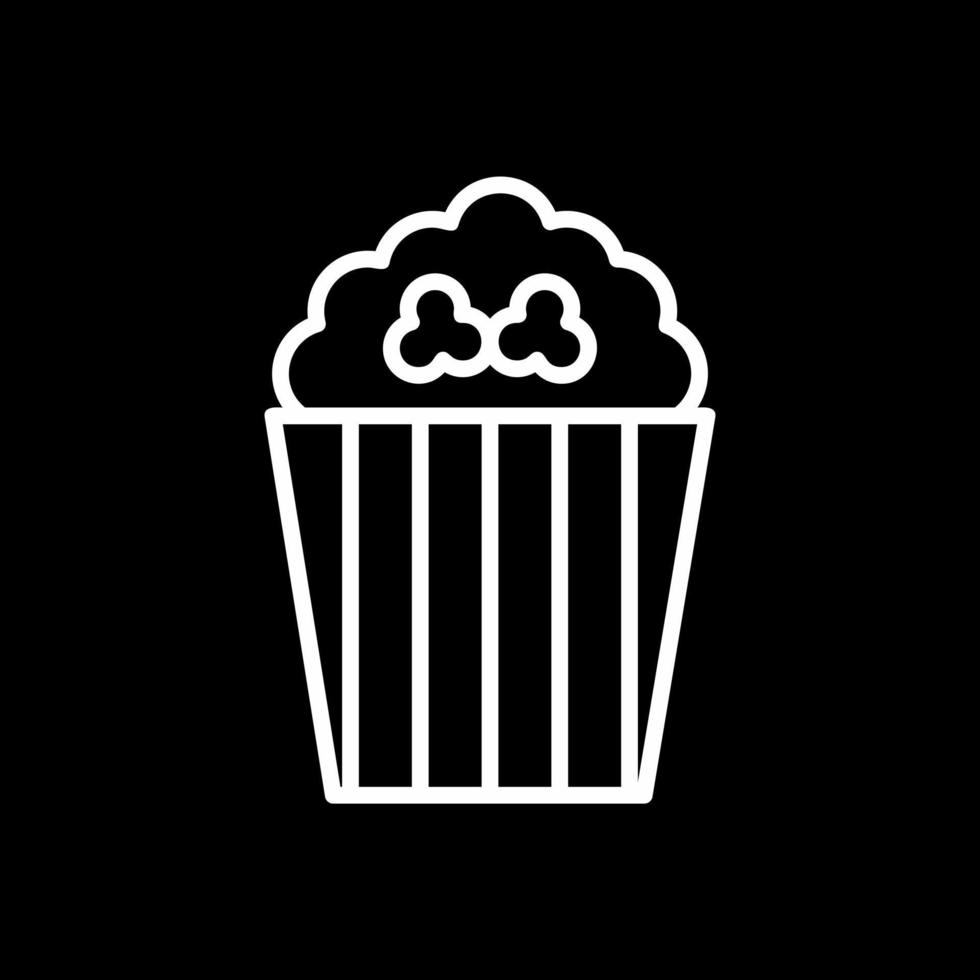 Pop Corn Vector Icon Design
