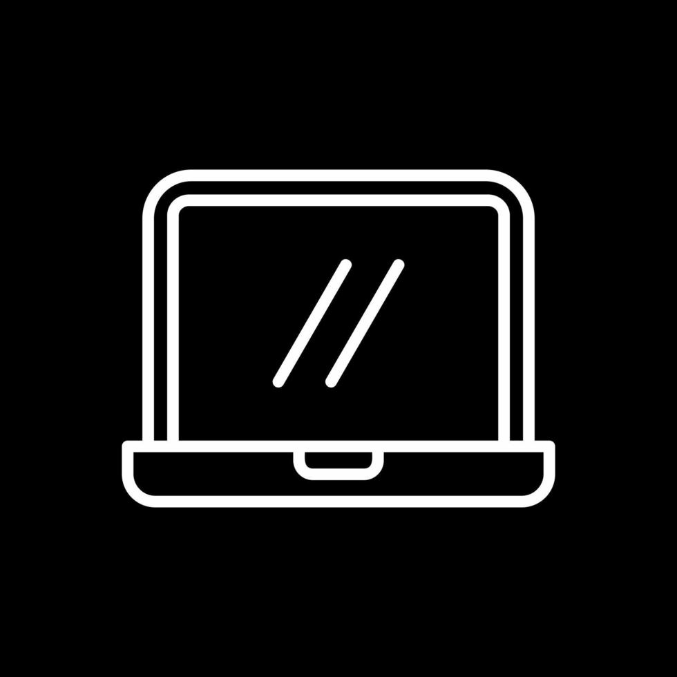 Laptop Vector Icon Design