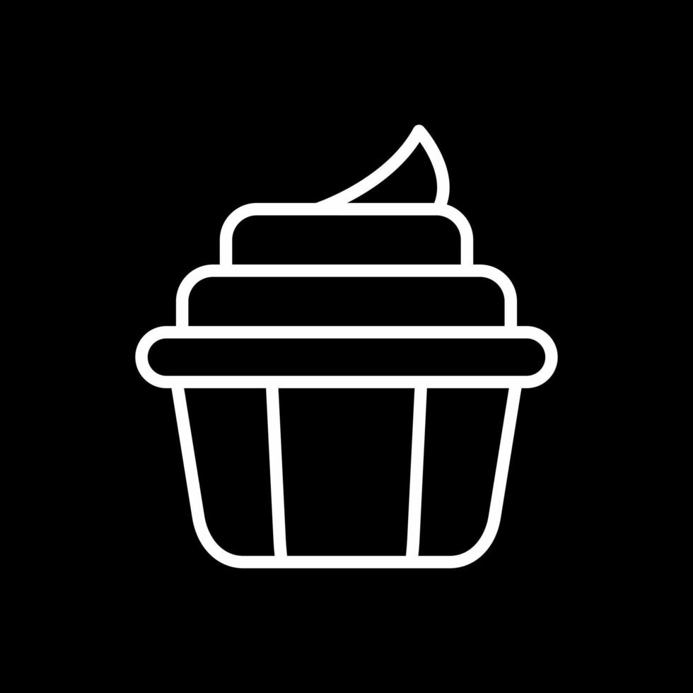 Cupcake Vector Icon Design