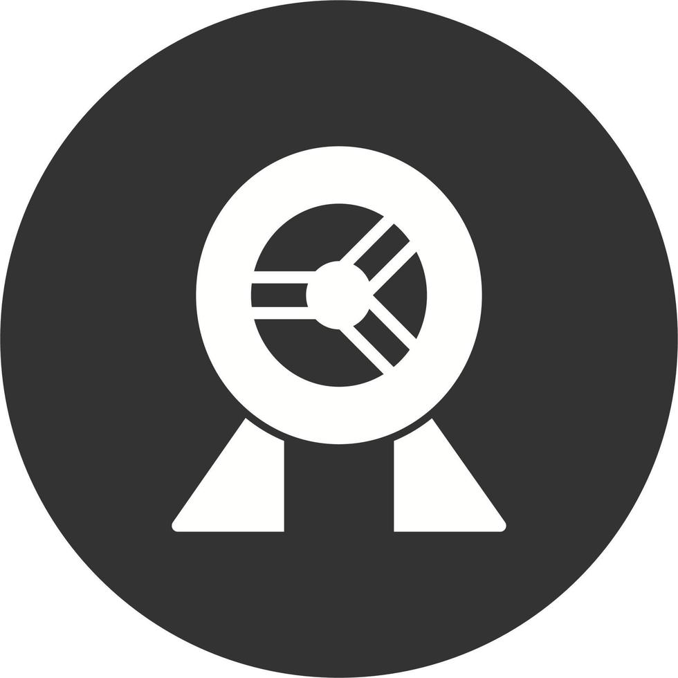 Hamster Wheel Vector Icon