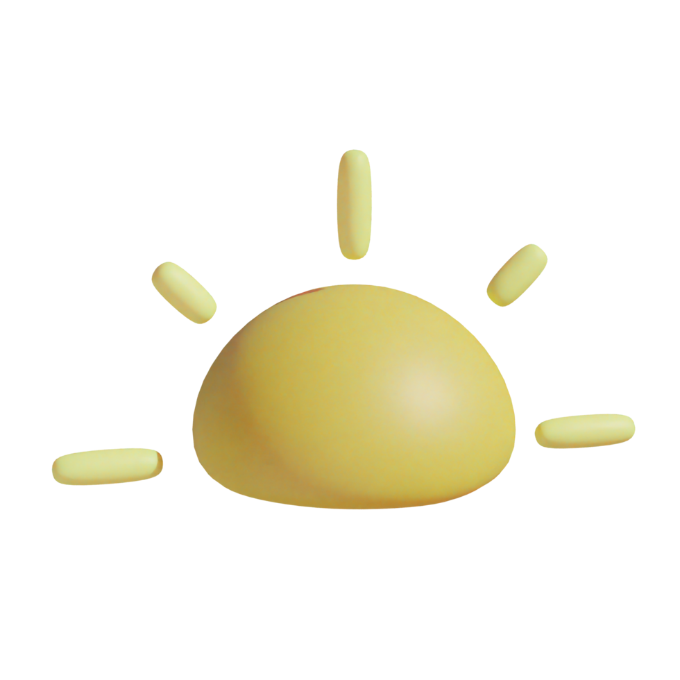 halfsun on transparent background png