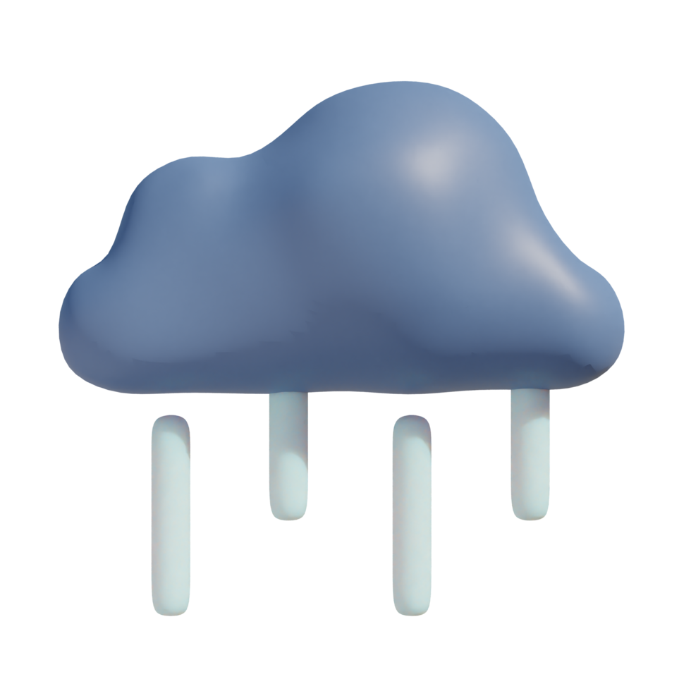 driving rain on transparent background png