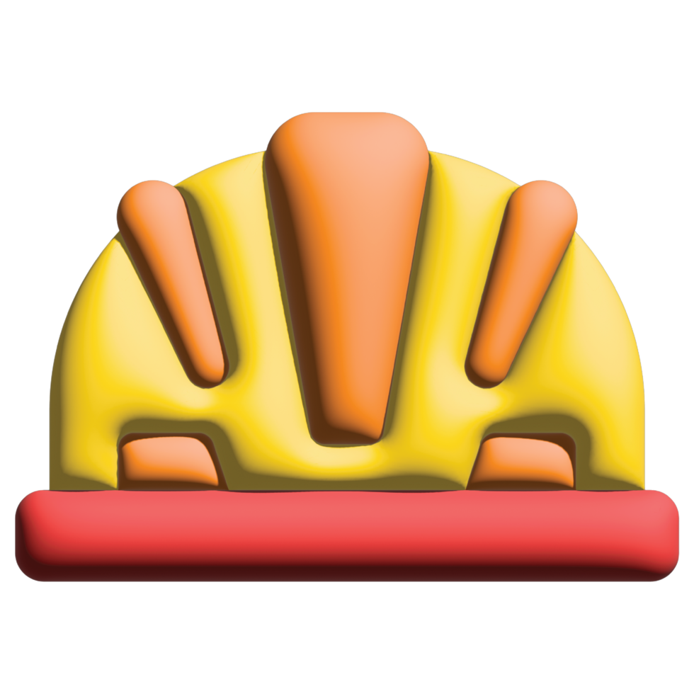 3d illustratie helm png