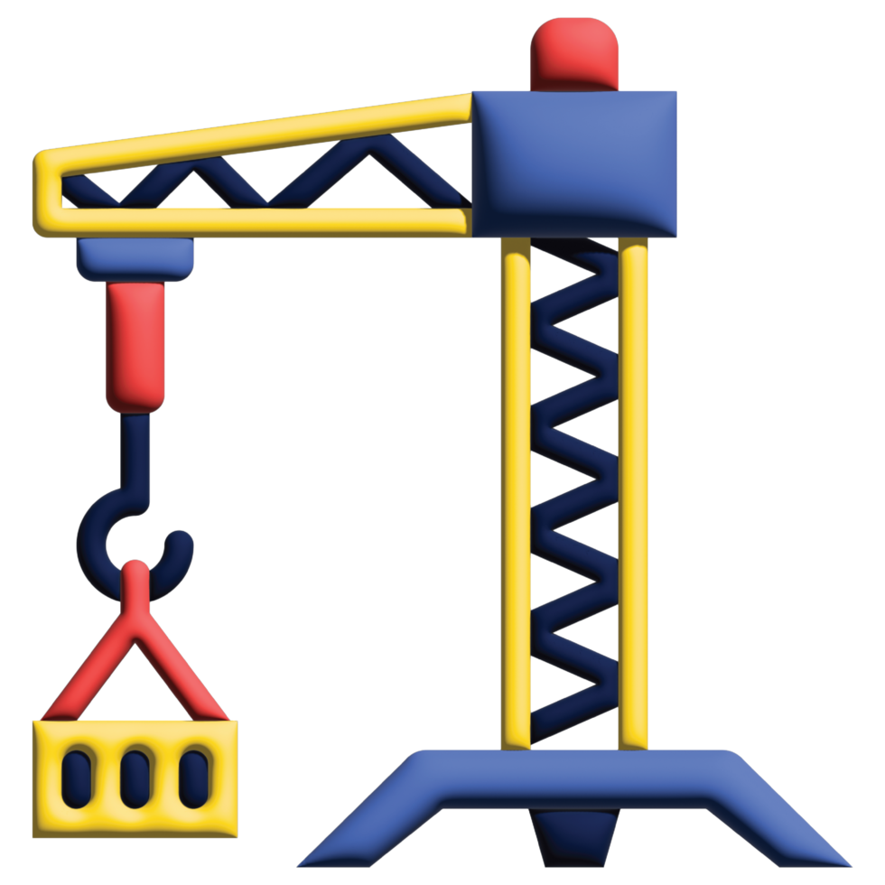 3d illustration grue png