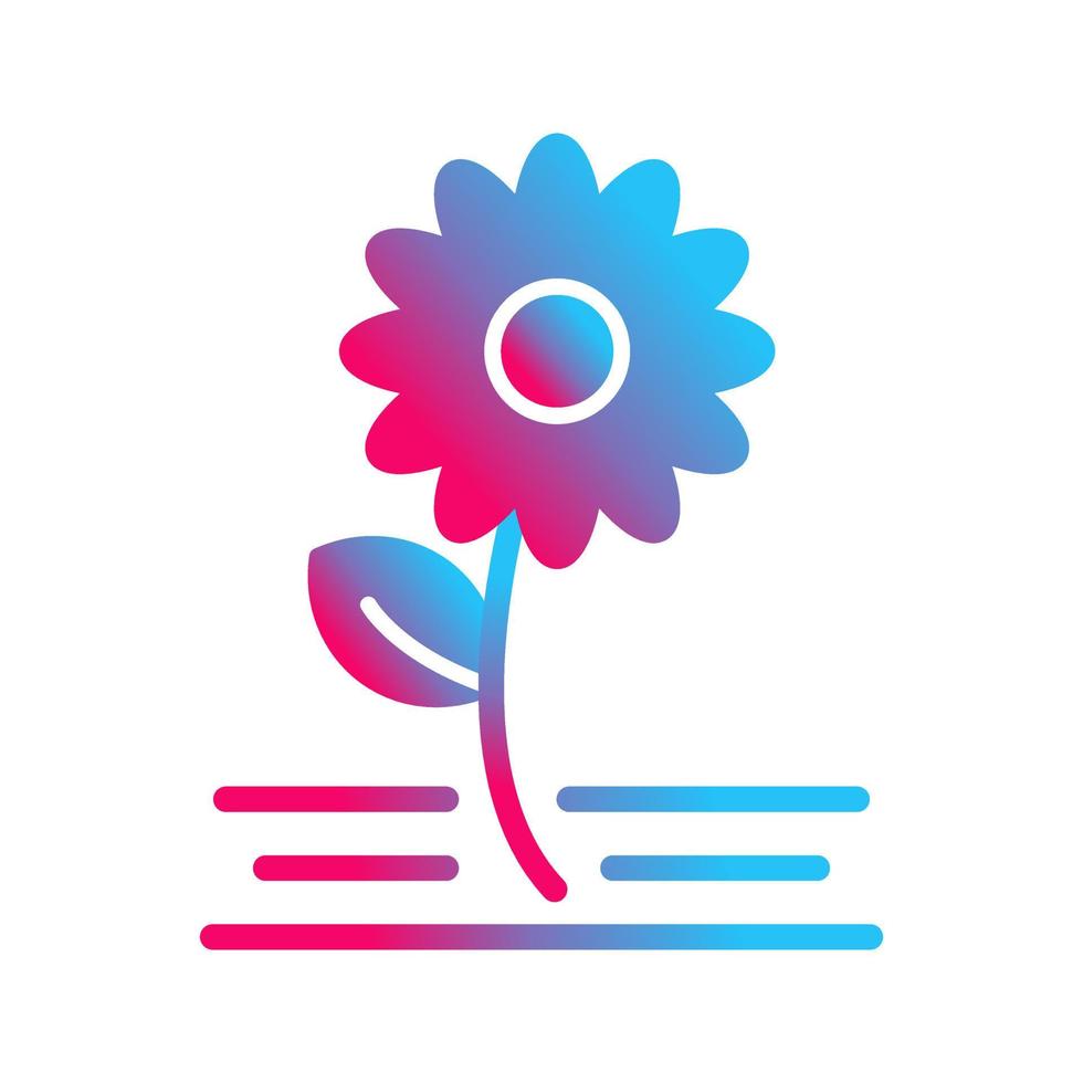 icono de vector de flores