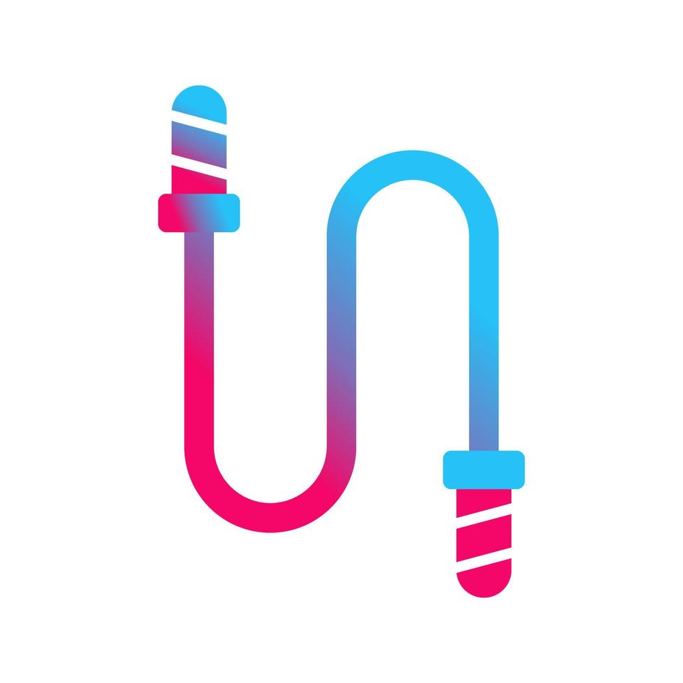 Jumping Rope Vector Icon