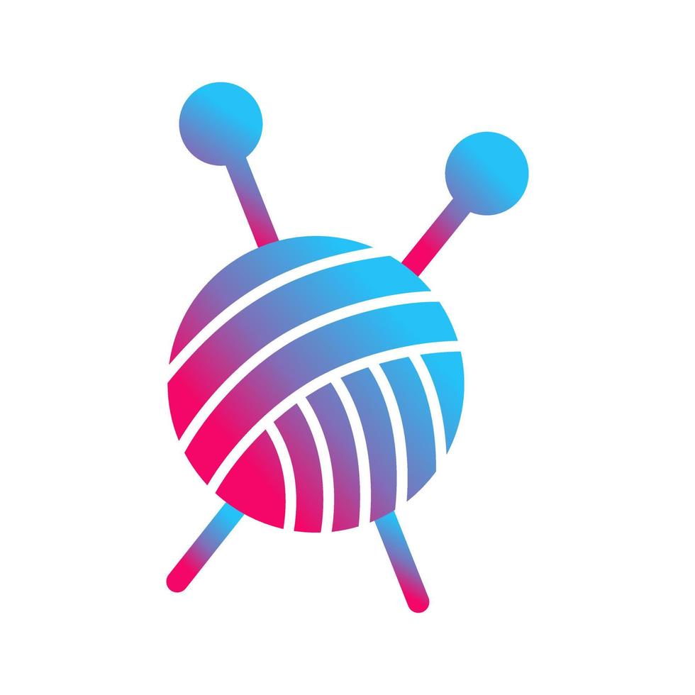 Knitting Vector Icon