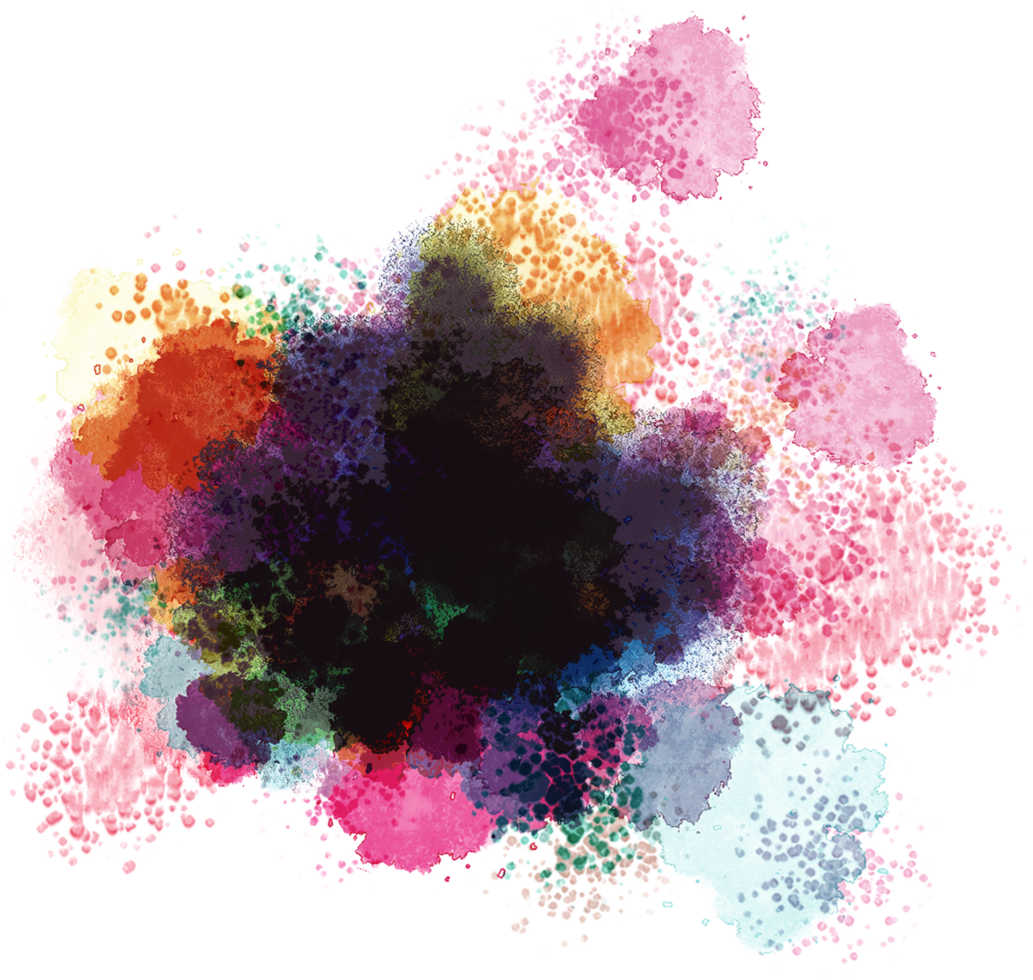 abstract watercolor png transparent background