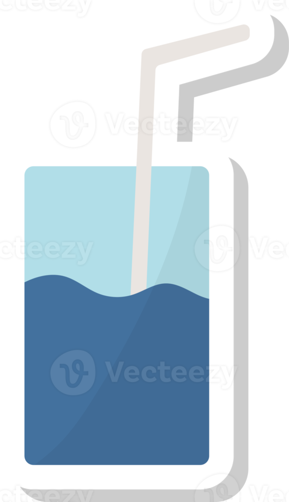 glass icon, drinks stickers. png