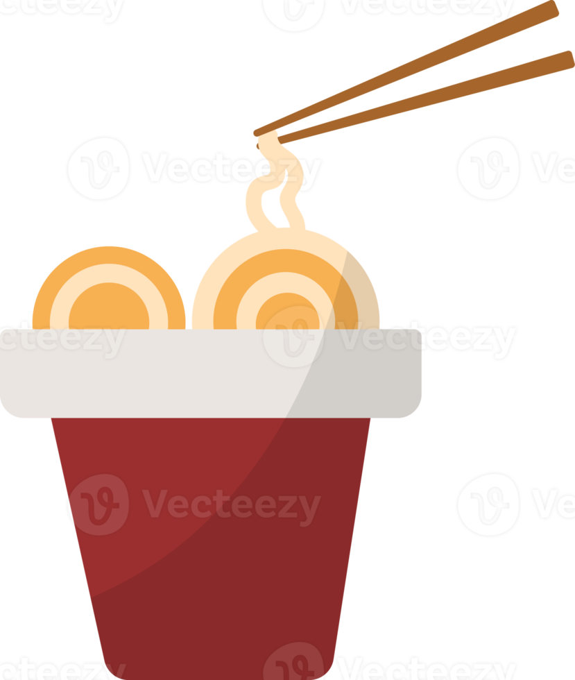 noodles flat icon, fast food icon. png