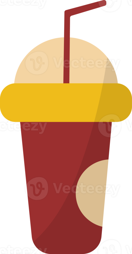 plastic cup flat icon, drinks icon. png