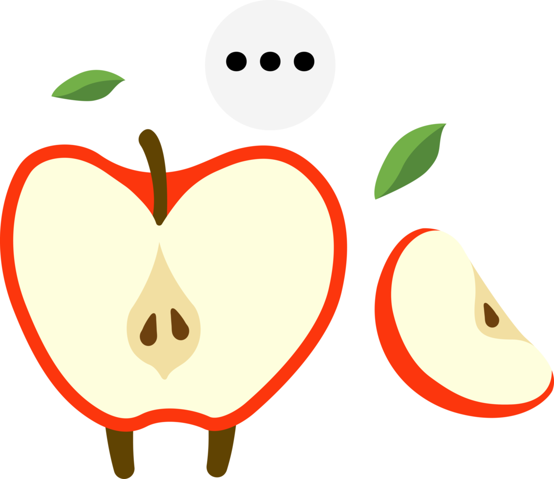 Apple Mascot Cartoon Character png