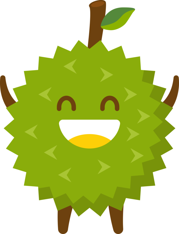 personnage de dessin animé durian png