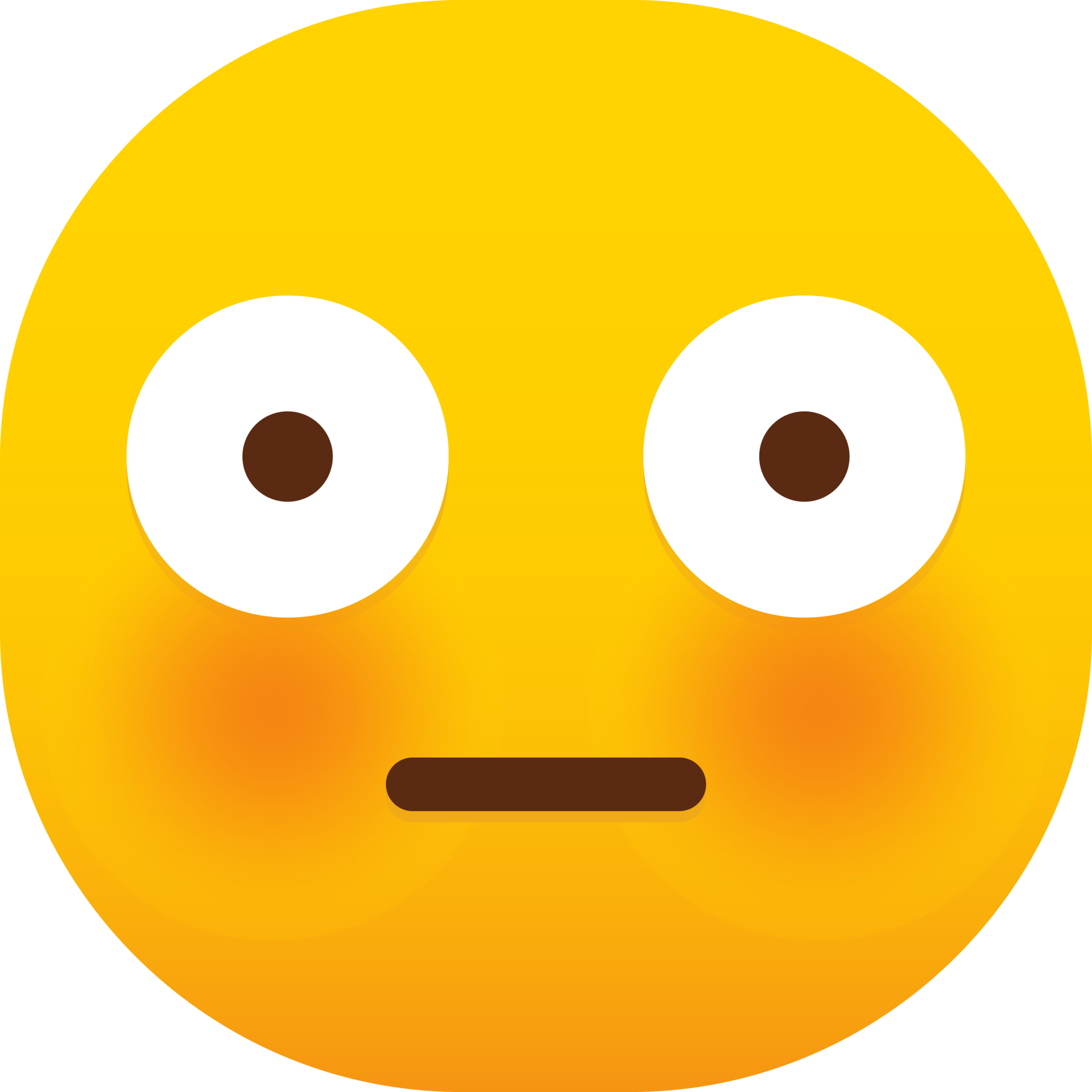 Flushed Face Emoji PNG Images &amp; PSDs for Download | PixelSquid ...