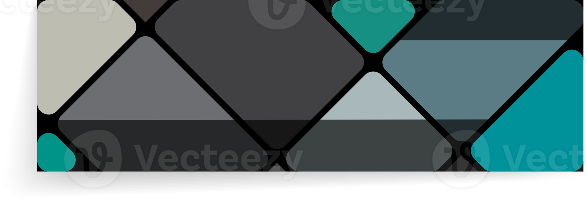 Abstract banners Geometric Template Modern design. png