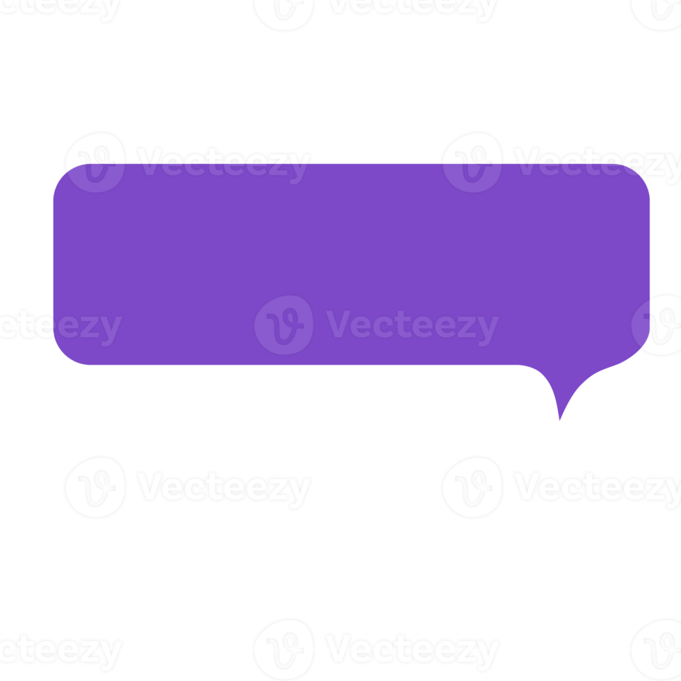 Bubble chat message png