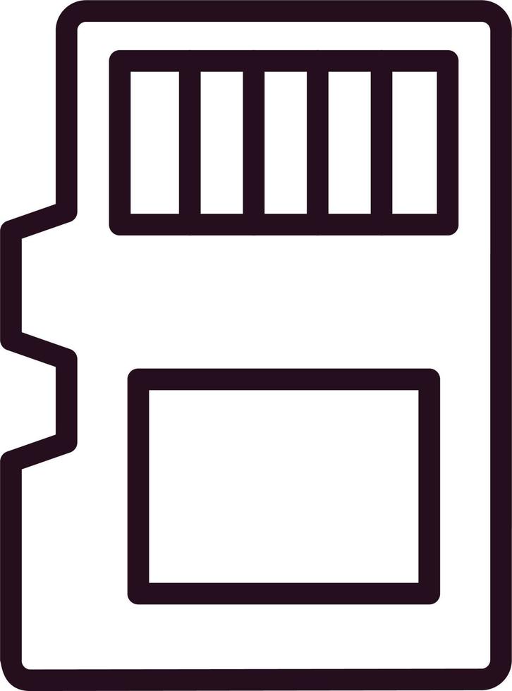 Sd Card Vector Icon
