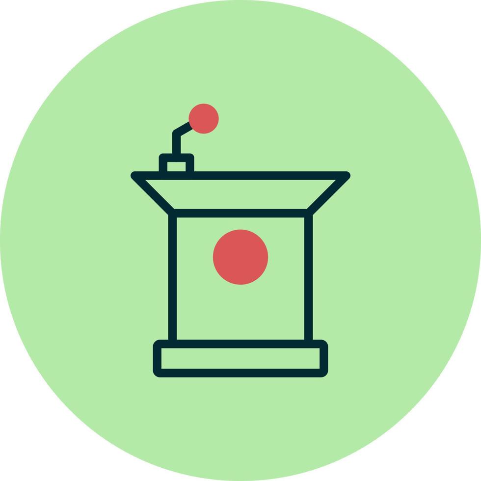 Podium Vector Icon