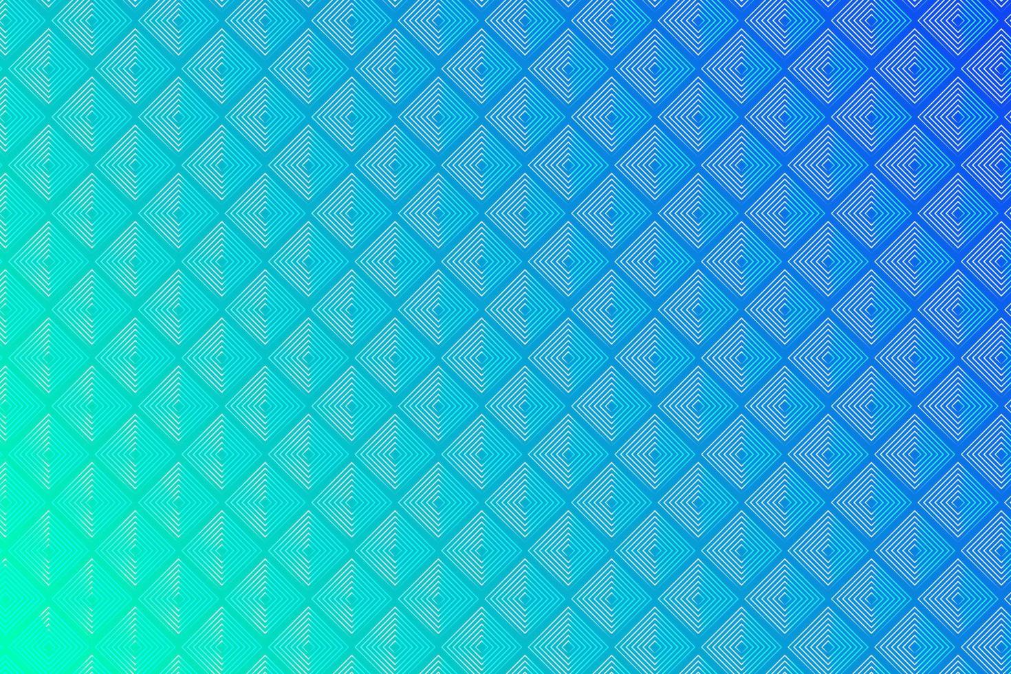 Pattern with geometric elements in blue tones abstract gradient background vector
