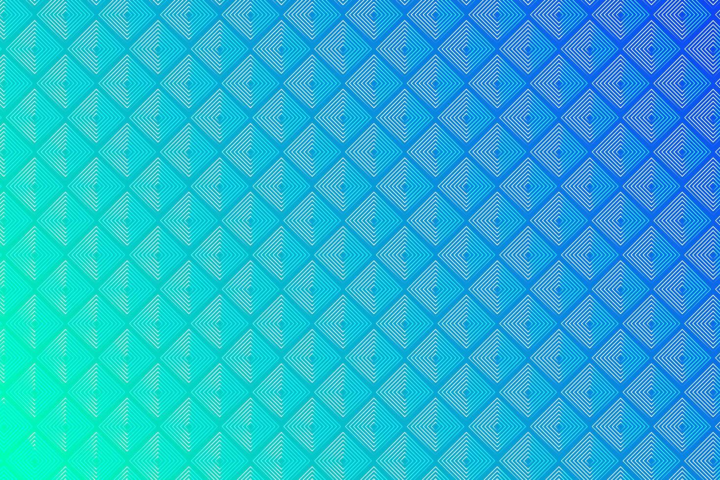 patrón con elementos geométricos en tonos azules fondo degradado abstracto vector