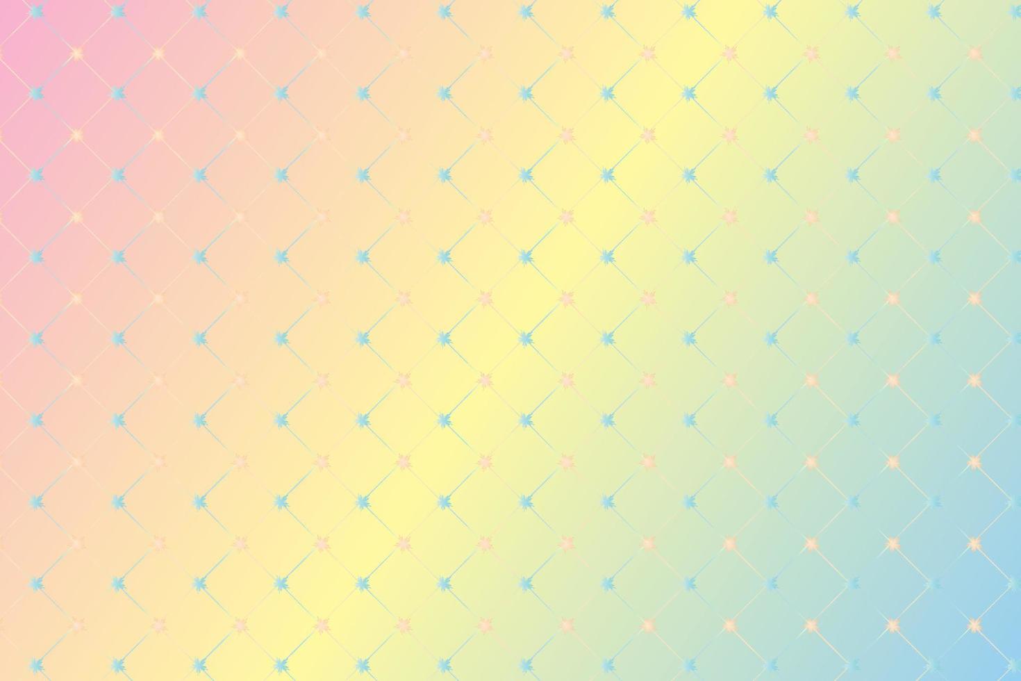 Pattern with geometric elements in pastel tones. Abstract gradient background vector