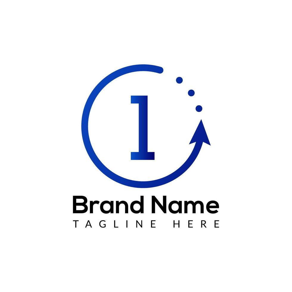 Abstract L letter modern initial lettermarks logo design vector