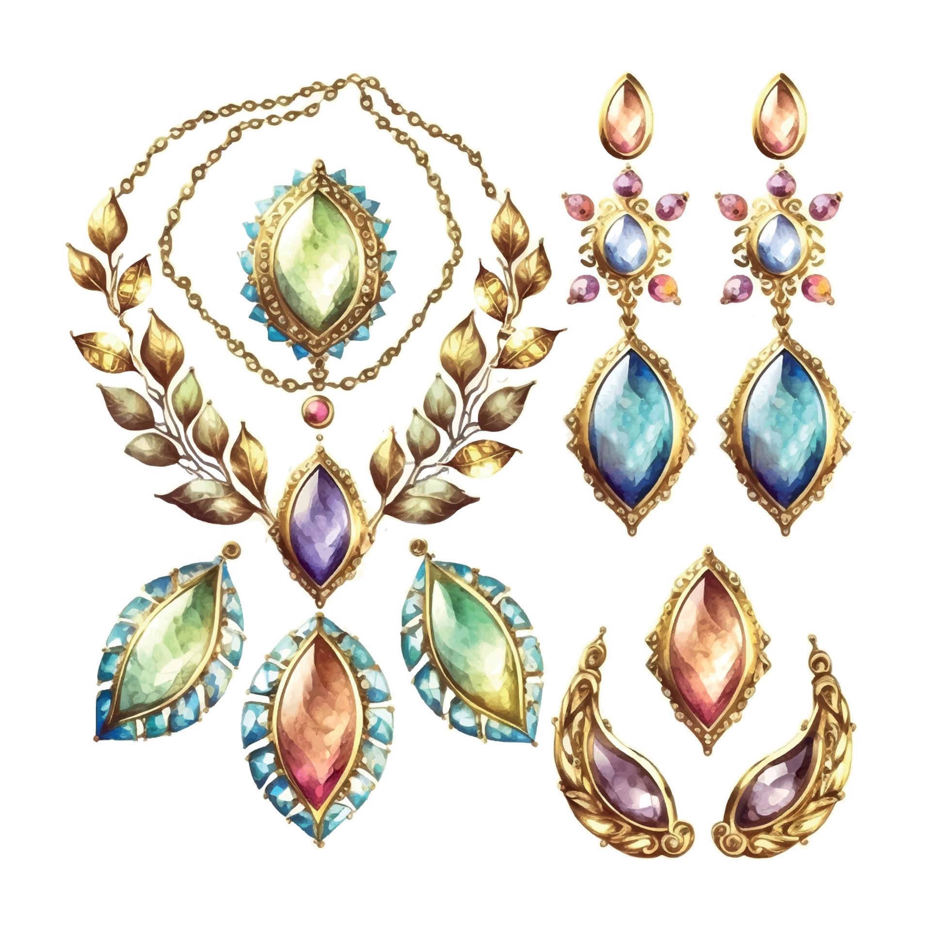 jewelry illustration dominique audette free download