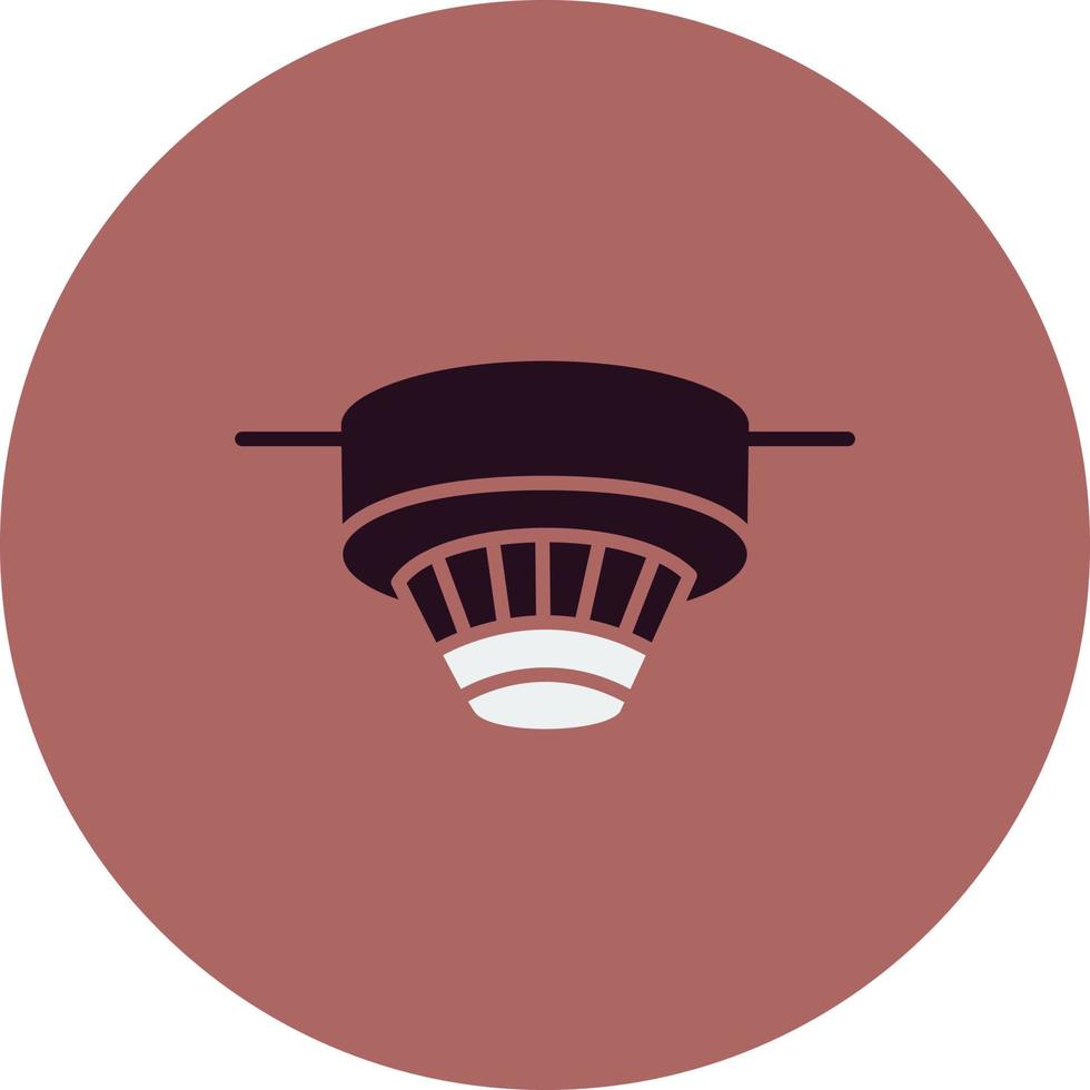 Smoke detector Vector Icon