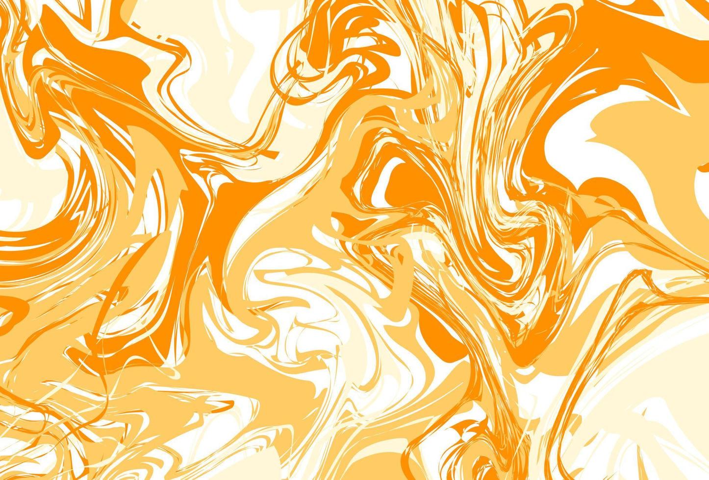abstract marble patterns, wood texture, watercolor marble patterns. Orange and yellow. Vector background. Trendy textiles, fabrics, wrappers. Aqua ink painting on water