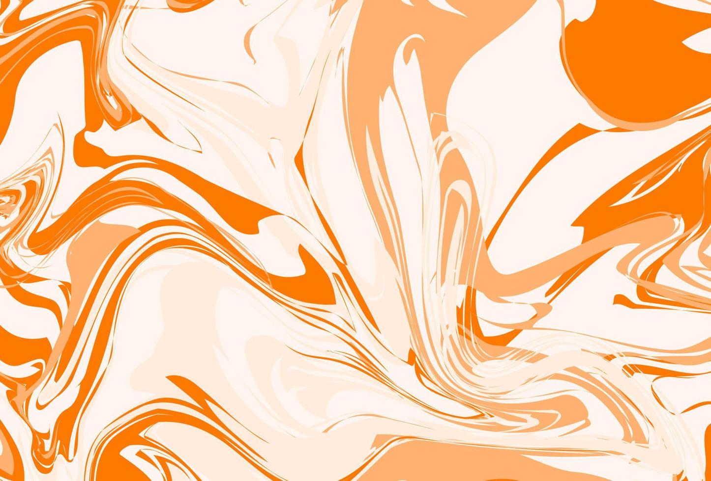 abstract marble patterns, wood texture, watercolor marble patterns. Orange and yellow. Vector background. Trendy textiles, fabrics, wrappers. Aqua ink painting on water