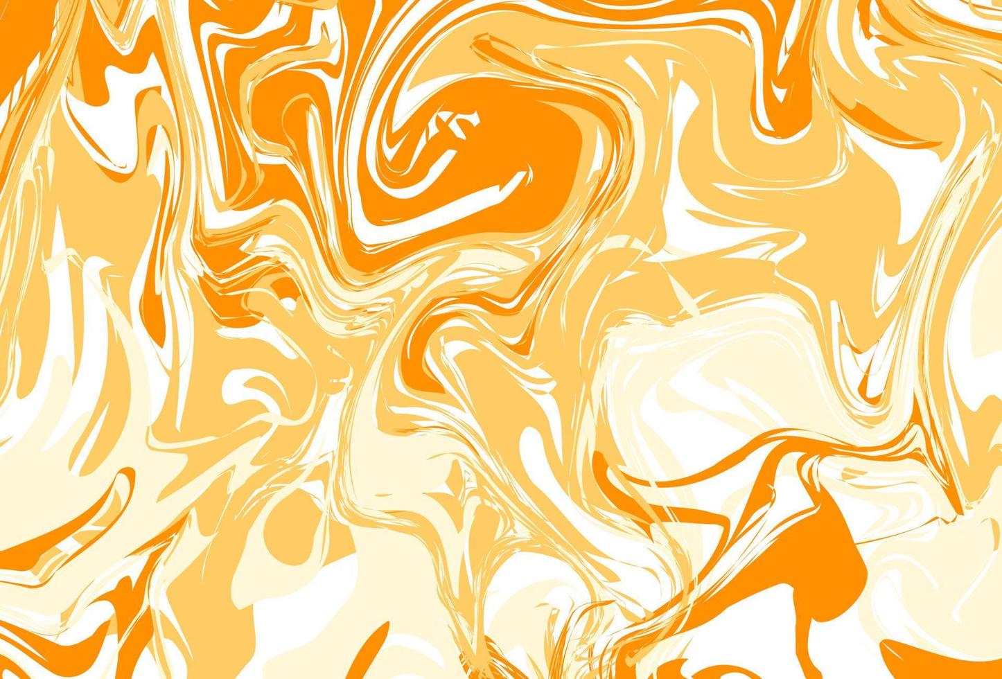 abstract marble patterns, wood texture, watercolor marble patterns. Orange and yellow. Vector background. Trendy textiles, fabrics, wrappers. Aqua ink painting on water