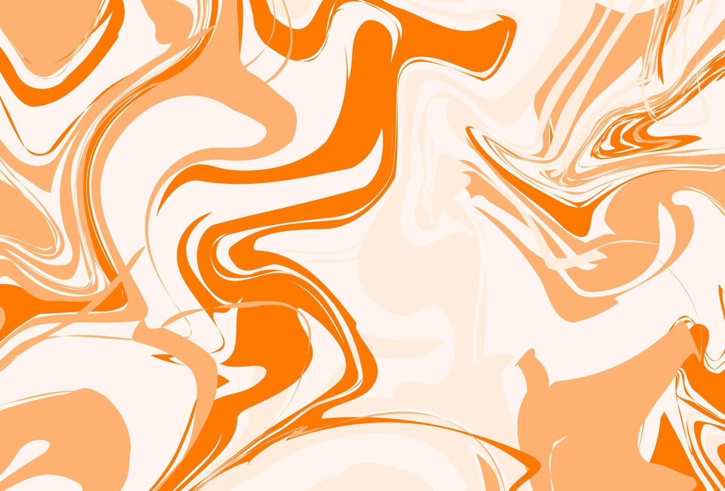 abstract marble patterns, wood texture, watercolor marble patterns. Orange and yellow. Vector background. Trendy textiles, fabrics, wrappers. Aqua ink painting on water