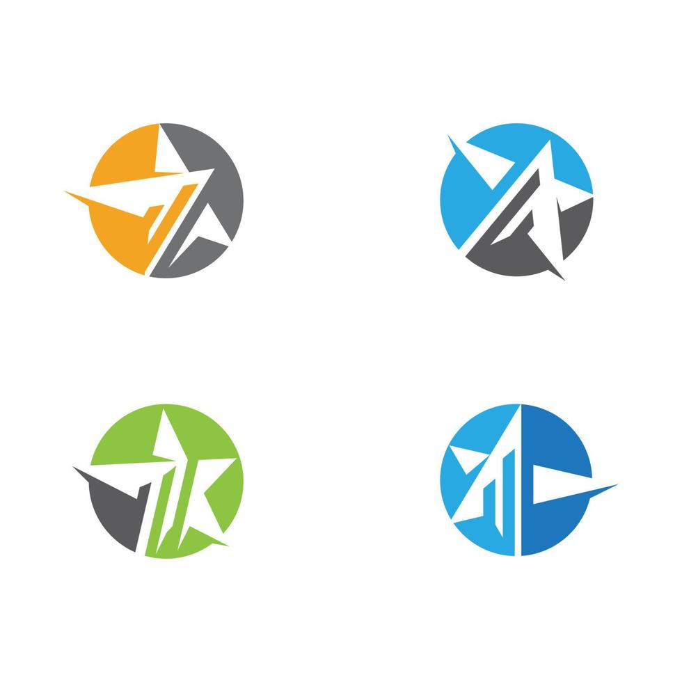 Star icon Template vector